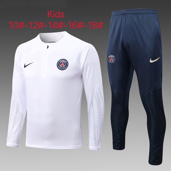 Niños Sudadera De Training PSG 2023 Blanco